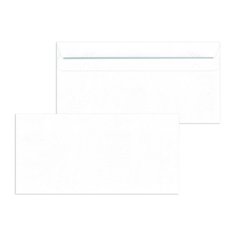 Briefumschlag ohne Fenster, DIN lang, 72g/m², selbstklebend, 1000 Stück, weiß MAILMEDIA 30006836 MAILMEDIA 30006836 1000ST