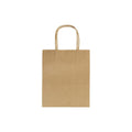 Geschenktragetasche, 12 x 5,5 x 15cm, 20 Stück, natur FOLIA 21210 FOLIA 21210 12x5,5x15 cm