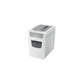 Aktenvernichter IQ Slim Office S, Partikelschnitt 4 x 28 cm, P-4, 23L, 12 Blatt, weiß LEITZ 8098-00-00 LEITZ 8098-00-00 Slim Office S