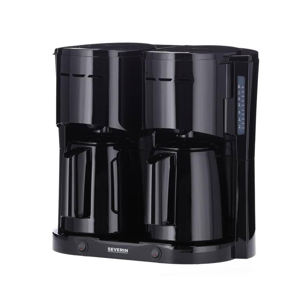 Kaffeemaschine Duo2in1 schwarz SEVERIN KA 9315