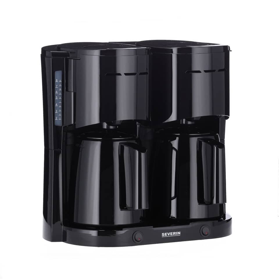 Kaffeemaschine Duo2in1 schwarz SEVERIN KA 9315