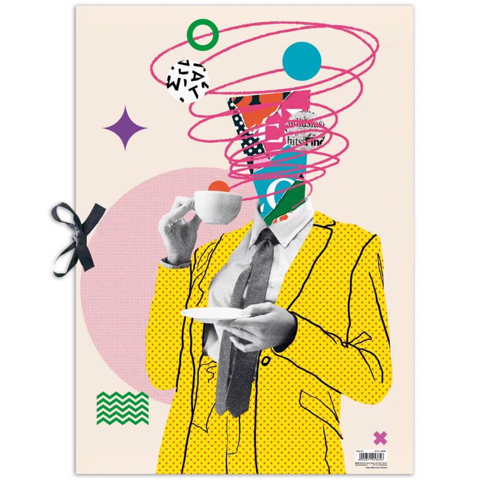 Zeichenmappe Pop Art, 440 x 620mm, A2, Karton RNK 45364