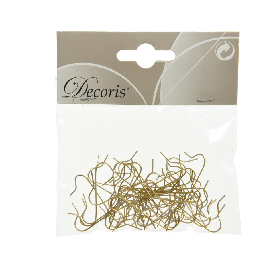 S-Haken gold DECORIS 400008 DECORIS 400008 Metall 3,5cm