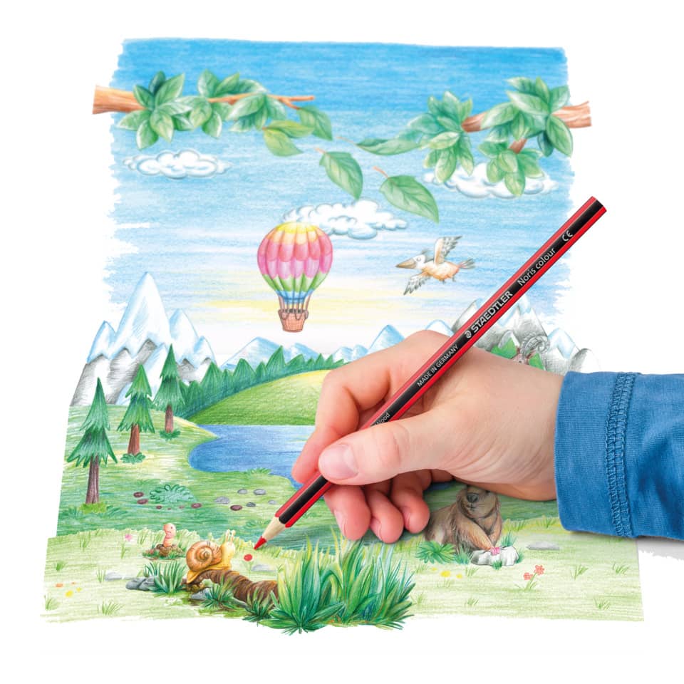 Farbstiftetui Noris® colour, 3mm, 12 Stück STAEDTLER 185 C12P STAEDTLER 185 C12P Bonuspack
