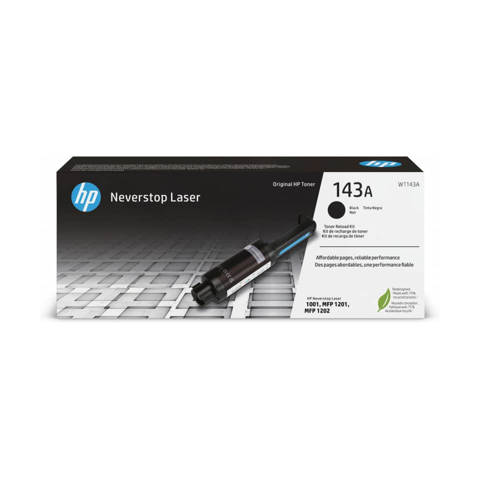 Lasertoner Nr. 143A, 2.500 Seiten, schwarz HP W1143A