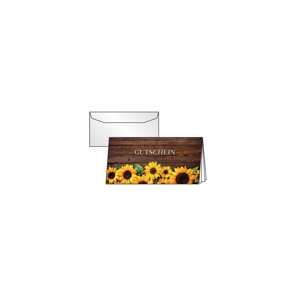 Gutschein-Karte Sunfield , 220 g/m², 10 Stück SIGEL DS101 SIGEL DS101 220 g/m² Gutschein