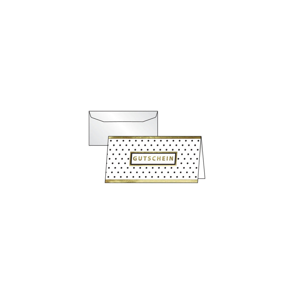 Gutschein-Karte Golden Glimmer, 220 g/m², 10 Stück SIGEL DS100 SIGEL DS100 220 g/m² Gutschein