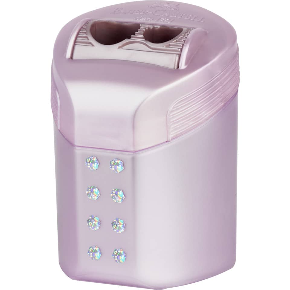 Doppelspitzdose RollOn Sparkle farbig sortiert FABER CASTELL 183900 FABER CASTELL 183900 sortiert