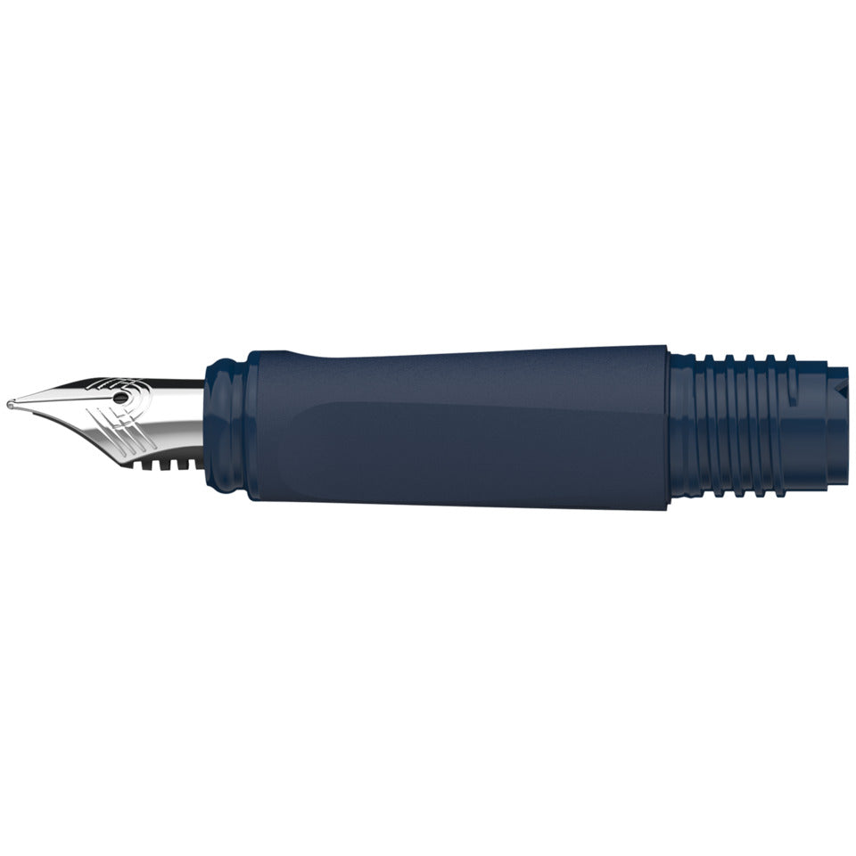 Schreibfeder für Füller Wavy inkl. Vorderteil blau, A SCHNEIDER 162183