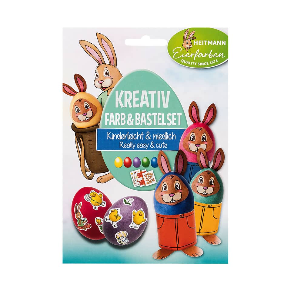 Kreativ Farb- u. Bastelset Eierfarben HEITMANN EIERFARBEN 1024488