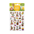 Oster Abziehbilder Hase Maxi - 12 Motive, sortiert, selbstklebend HEITMANN EIERFARBEN 1018612