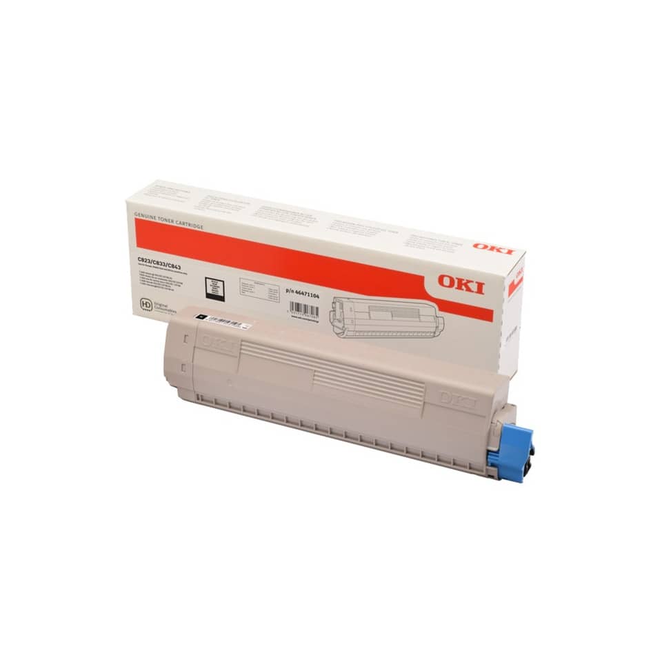 Lasertoner, 7.000 Seiten, schwarz OKI 46471104