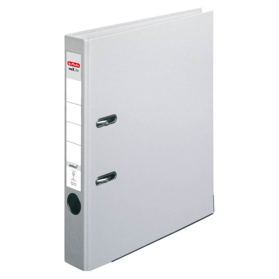 Ordner maX.file protect, A4, 50mm, grau HERLITZ 300007121 HERLITZ 300007121 5450903 PP Color