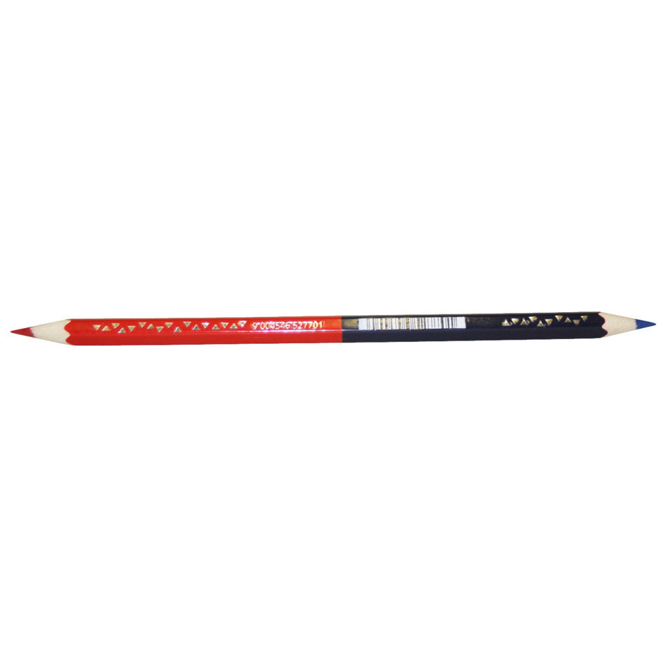 Farbstift-Silbenstift Slim, rot/blau DONAU 3811102-04