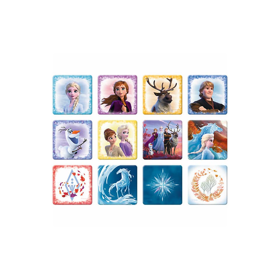 Puzzle 2in1+Memo Disney Frozen, 30+48 Teile, 2x12 Memokarten TREFL 93335 TREFL 93335 34+48Teile 2x12 Memokarten