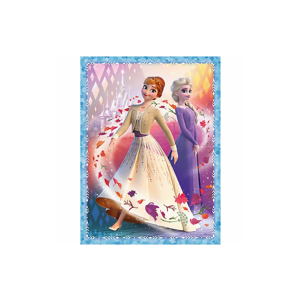 Puzzle 2in1+Memo Disney Frozen, 30+48 Teile, 2x12 Memokarten TREFL 93335 TREFL 93335 34+48Teile 2x12 Memokarten