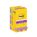 Haftnotizblock Super Sticky Ultra Colour, 76x76mm, 12x90 Blatt POST-IT 654-12SS-UC POST-IT 654-12SS-UC SuperStick