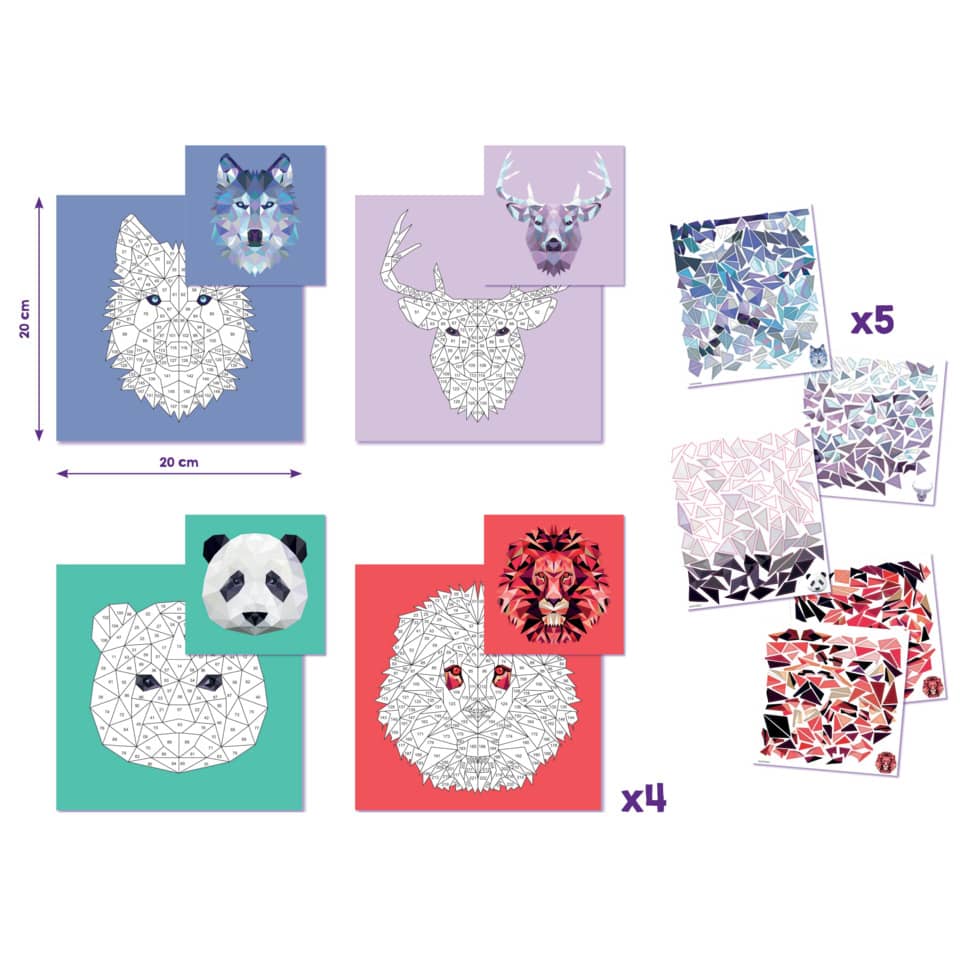 Bastelset Kreativ-Set STICKER'ART, bunt CREATIV 907055 CREATIV 907055 STICKER'ART