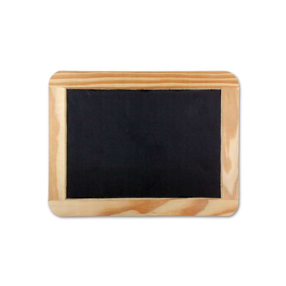 Schiefertafel Standard mit Naturholzrahmen, 24x19cm RHEITA 5607-3 RHEITA 5607-3 mit Naturholzrahmen