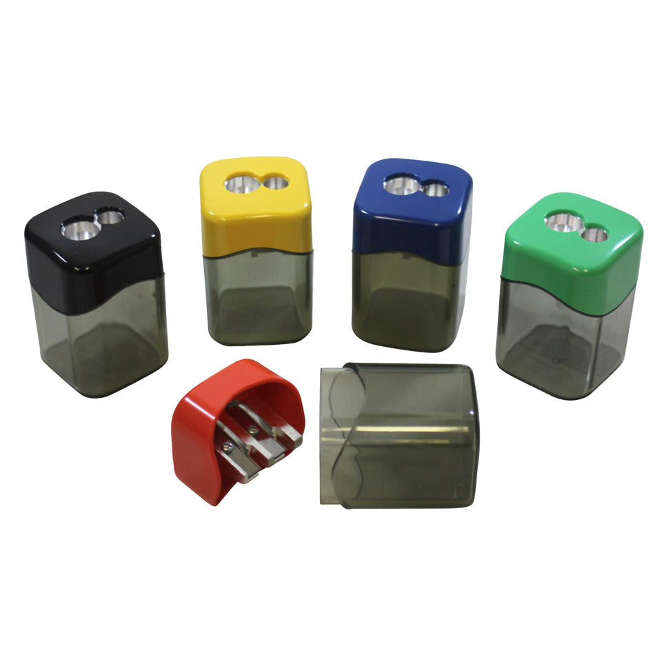 Dosenspitzer doppelt - ECO friendly, sortiert im Display DONAU 7821010-99