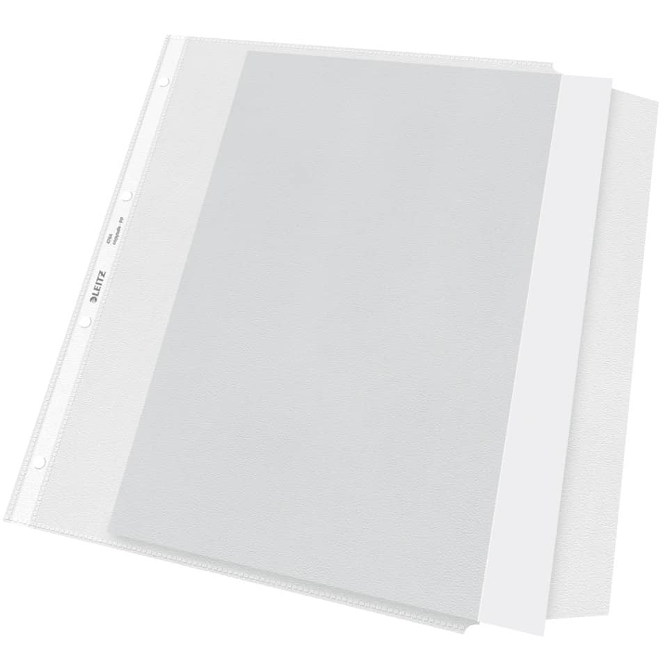 Prospekthülle, A4, PP, genarbt, dokumentenecht, farblos LEITZ 4764-00-00 LEITZ 4764-00-00 A4