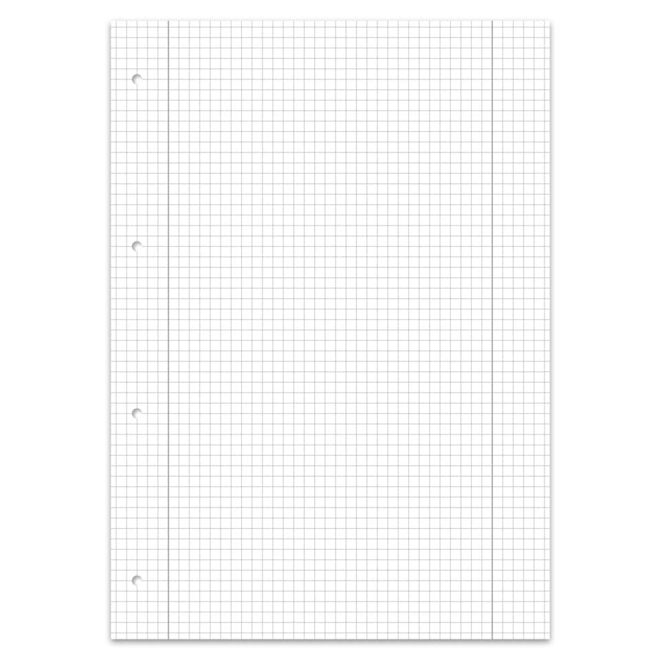 Collegeblock, A4, 80 Blatt, Lin.28, kariert URSUS STYLE 040993028