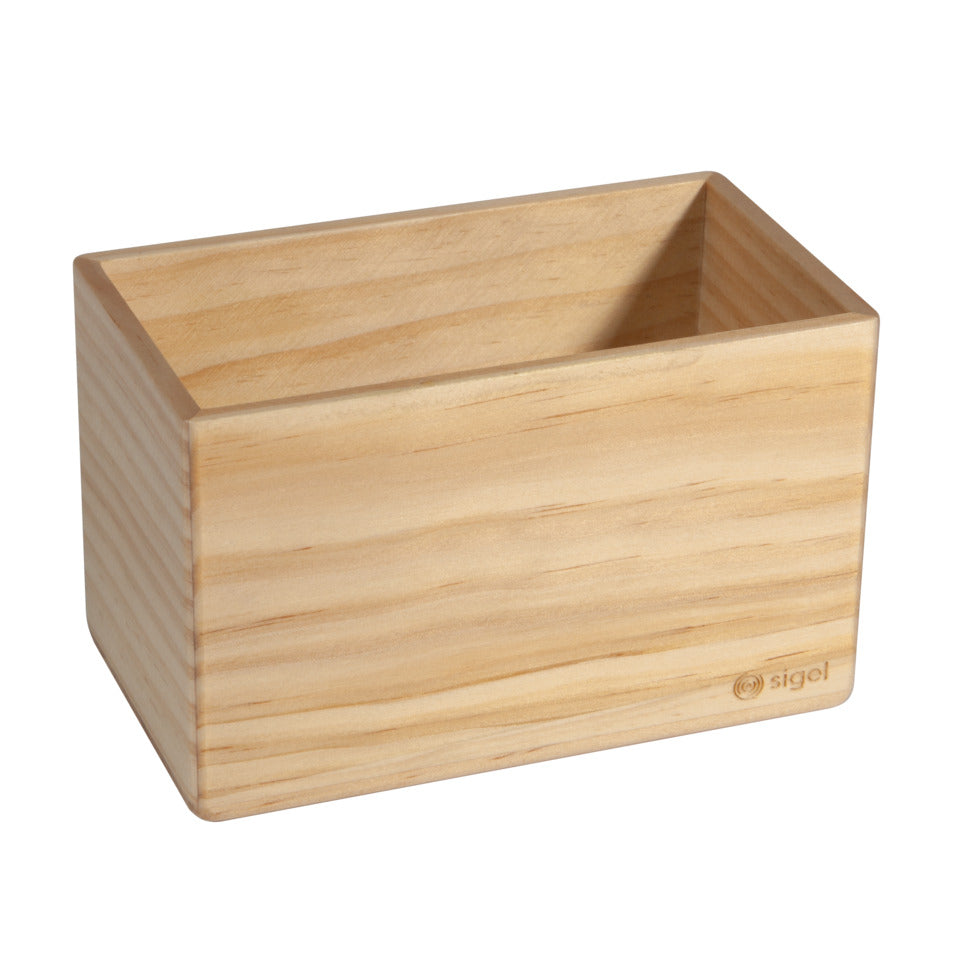 Holz-Stifteschale, 130x80x75mm, magnetisch, beige SIGEL BA401 SIGEL BA401 magnetisch 130x80x75mm