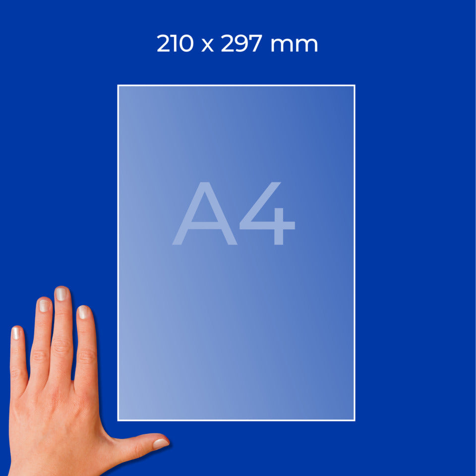 Universaletiketten stark haftend, 210x297mm, 20 Stück, weiß AVERY ZWECKFORM L7877-20