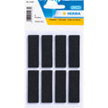 Filzgleiter, 15x45mm, 6 Stück, schwarz HERMA 15187 HERMA 15187 6ST