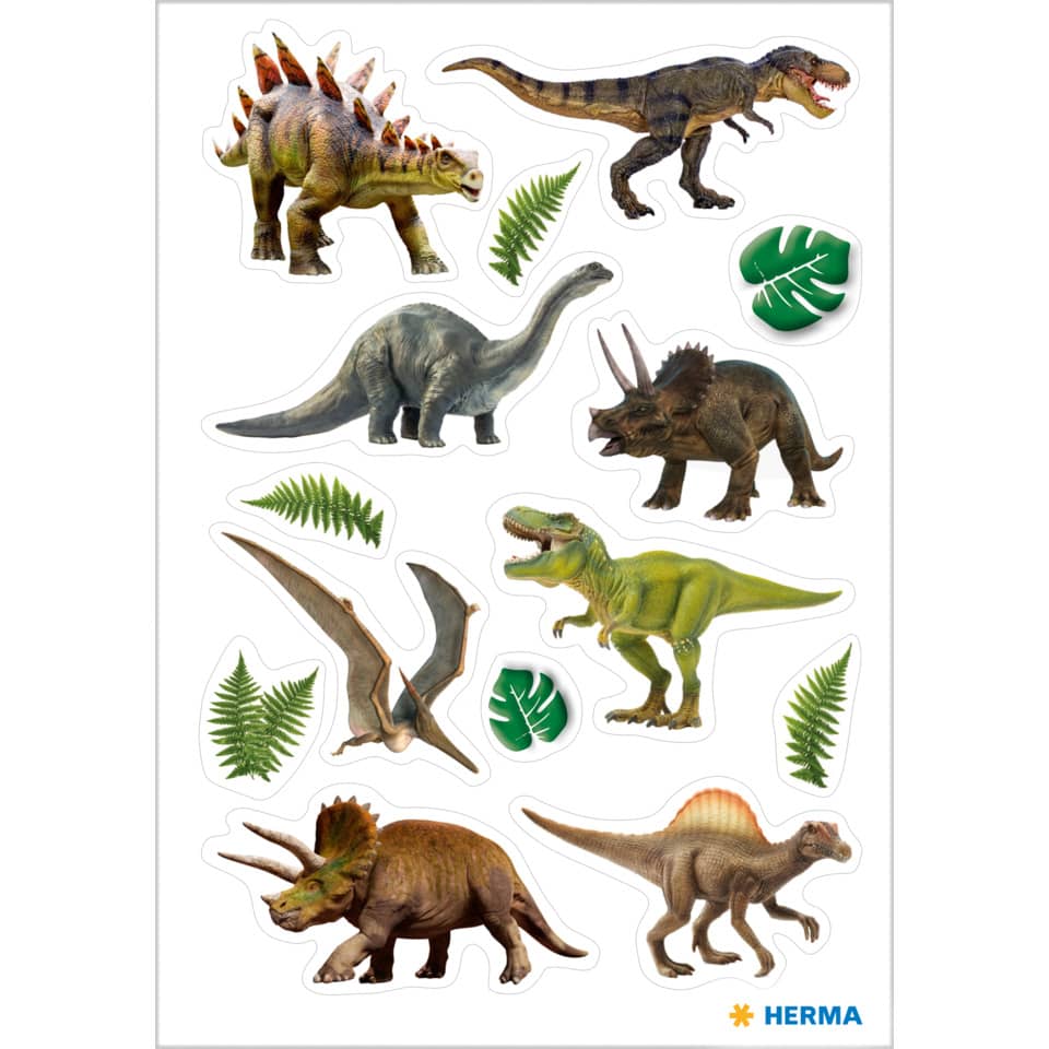 Sticker Dinosaurier, 42 Stück HERMA 15480