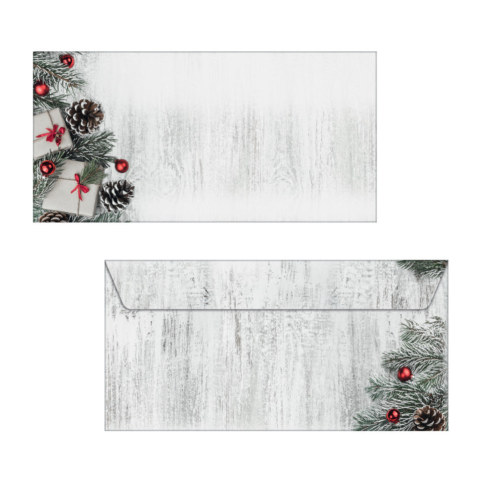 Weihnachts-Briefumschlag Scandinavian Christmas, DIN lang, 90g/m², 50 Stück SIGEL DU416 SIGEL DU416 90g/m² ScandinavianChristmas