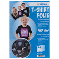 Inkjet Bügelfolie, A4, 10 Blatt für dunkle Textilien HERMA 4527 HERMA 4527 für dunkle und schwarze Text