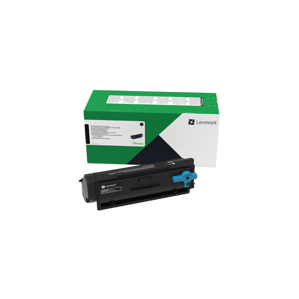 Lasertoner schwarz LEXMARK 55B2000