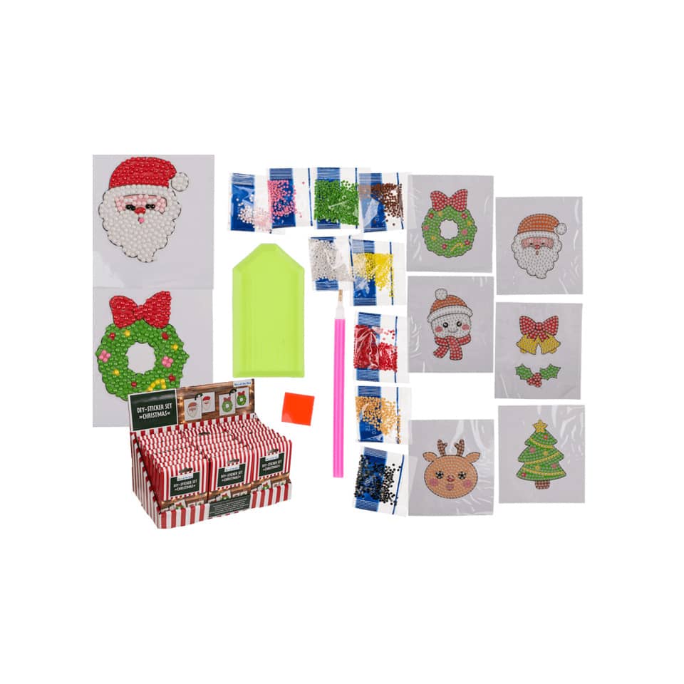 Sticker zum Selbstgestalten, Christmas, 12er Set OUT OF THE BLUE 99/1072 OOTB 99/1072 12ST.
