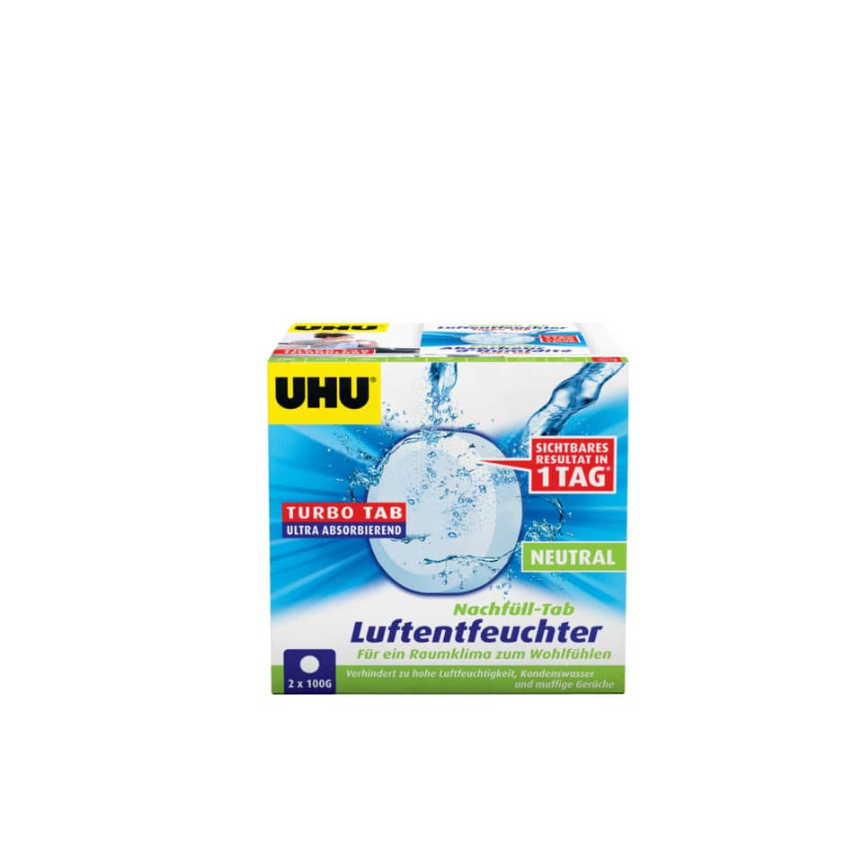 Luftentfeuchter Ambiance Tabs, neutral, 2 x 100 g UHU 50505 UHU 50505 Nachfüllpack
