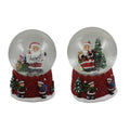 Weihnachten Schneekugel 10,5x10,5x14,5cm Weihnachtsmann sortiert  52792 52792 10,5x10,5x14,5cm