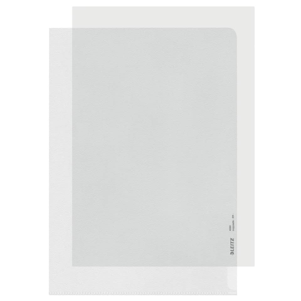 Sichthülle Extrastark, A4, PP, genarbt, dokumentenecht, farblos LEITZ 4060-00-00 LEITZ 40600000  PP