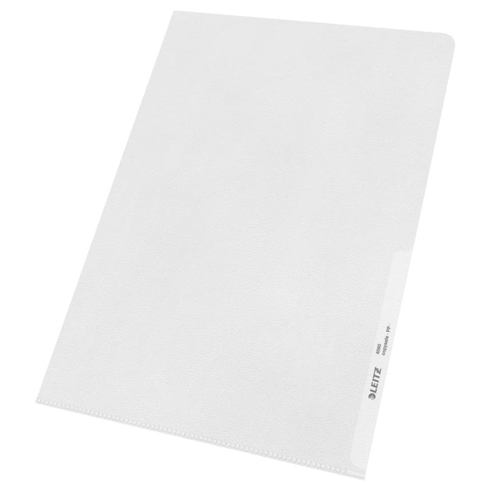 Sichthülle Extrastark, A4, PP, genarbt, dokumentenecht, farblos LEITZ 4060-00-00 LEITZ 40600000  PP