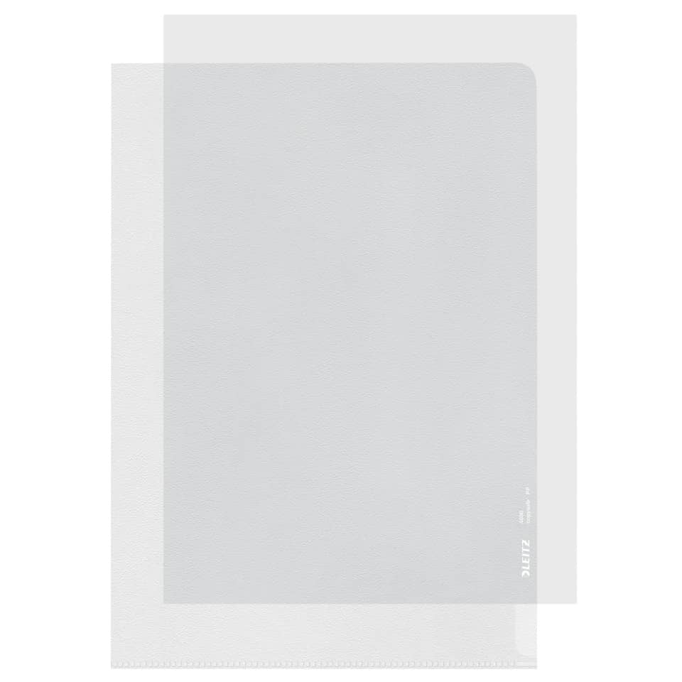 Sichthülle Standard, A4, PP, genarbt, dokumentenecht, farblos LEITZ 4000-00-03 LEITZ 40000003 PP