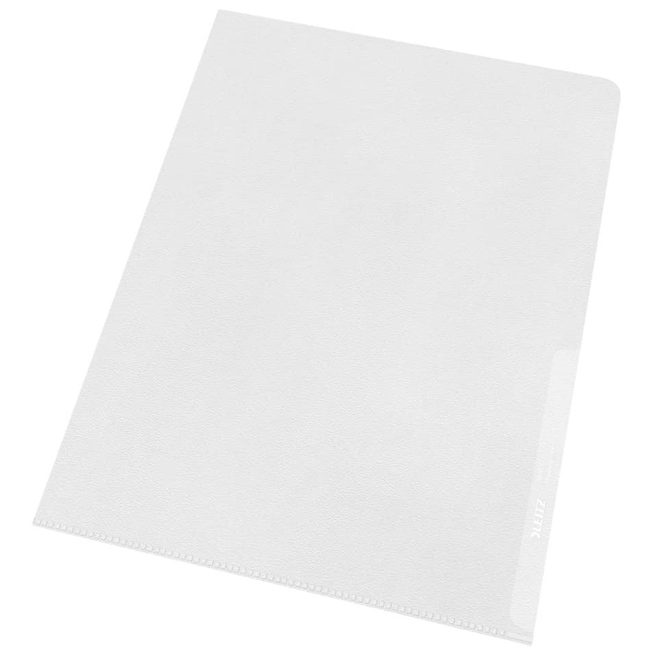 Sichthülle Standard, A4, PP, genarbt, dokumentenecht, farblos LEITZ 4000-00-03 LEITZ 40000003 PP