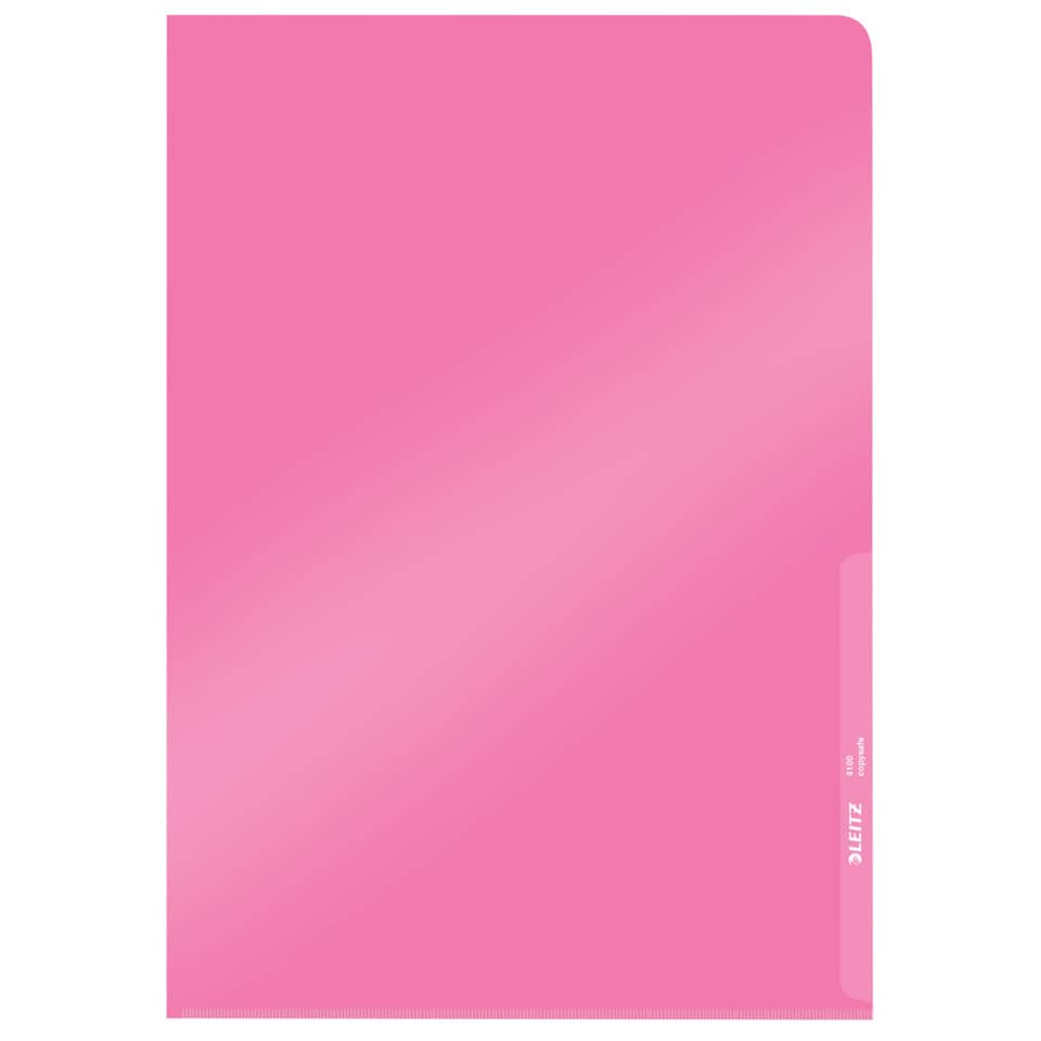Sichthülle Premium, A4, PVC, dokumentenecht, rot LEITZ 4100-00-25 LEITZ 41000025 PVC-Hartfolie