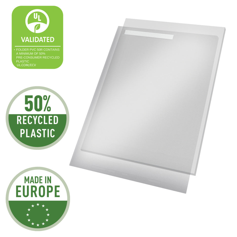 Sichthülle Maxi, A4, PVC, genarbt, farblos LEITZ 4054-00-00