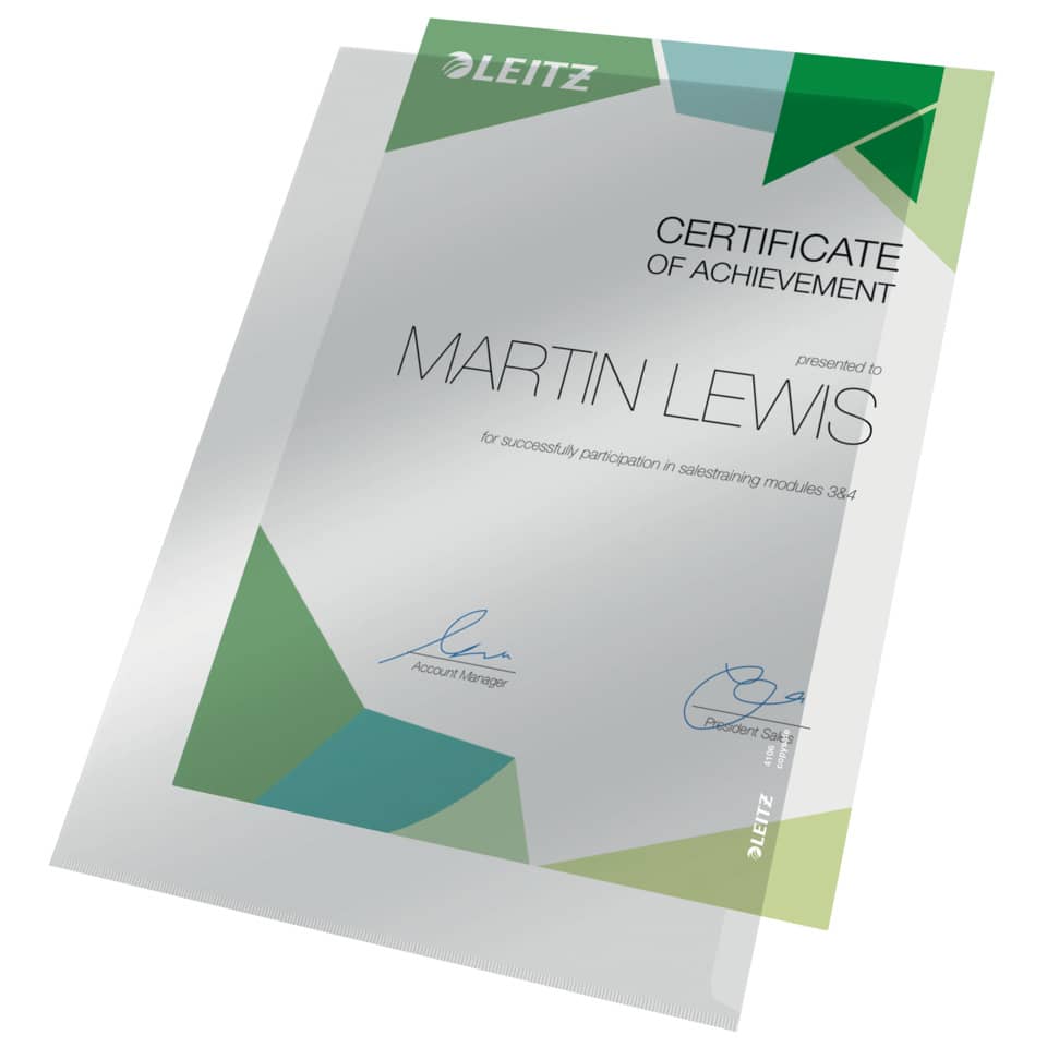 Sichthülle Premium, A4, PVC, dokumentenecht, glasklar LEITZ 4106-00-02 LEITZ 4106-00-02 PVC-Hartfolie