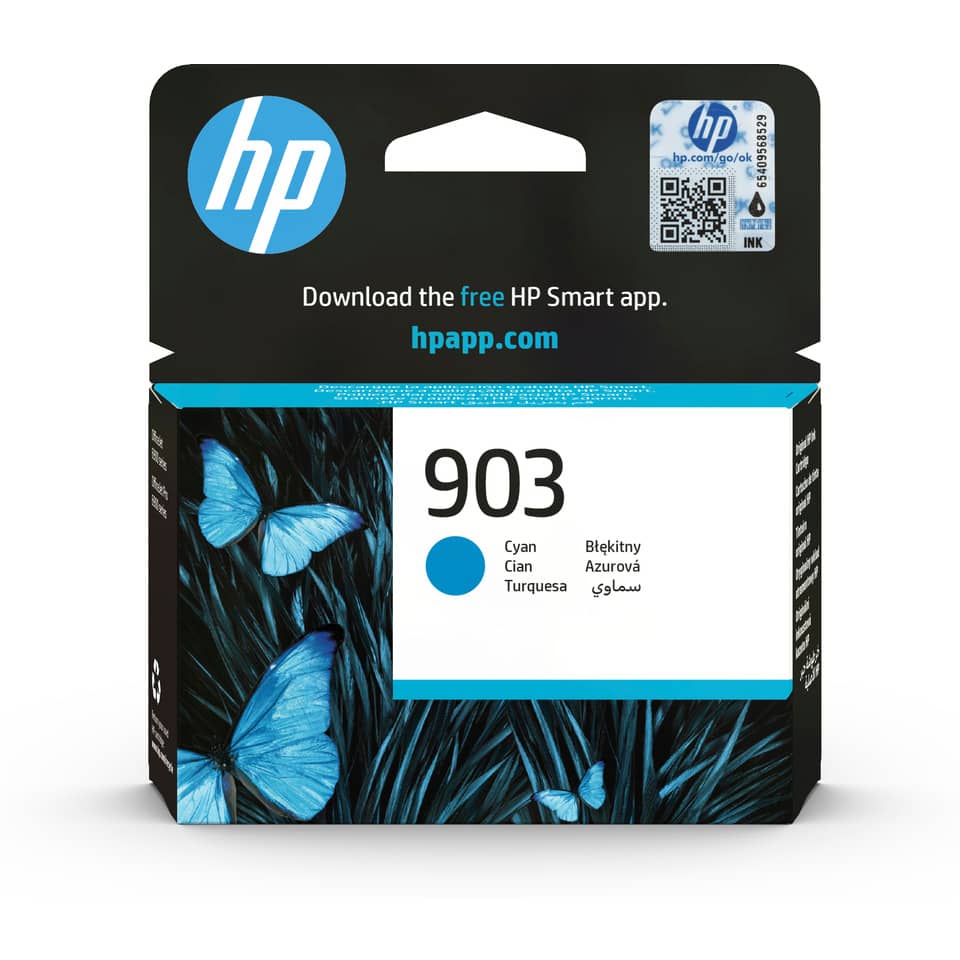 Inkjetpatrone Nr.903, 315 Seiten, cyan HP T6L87AE