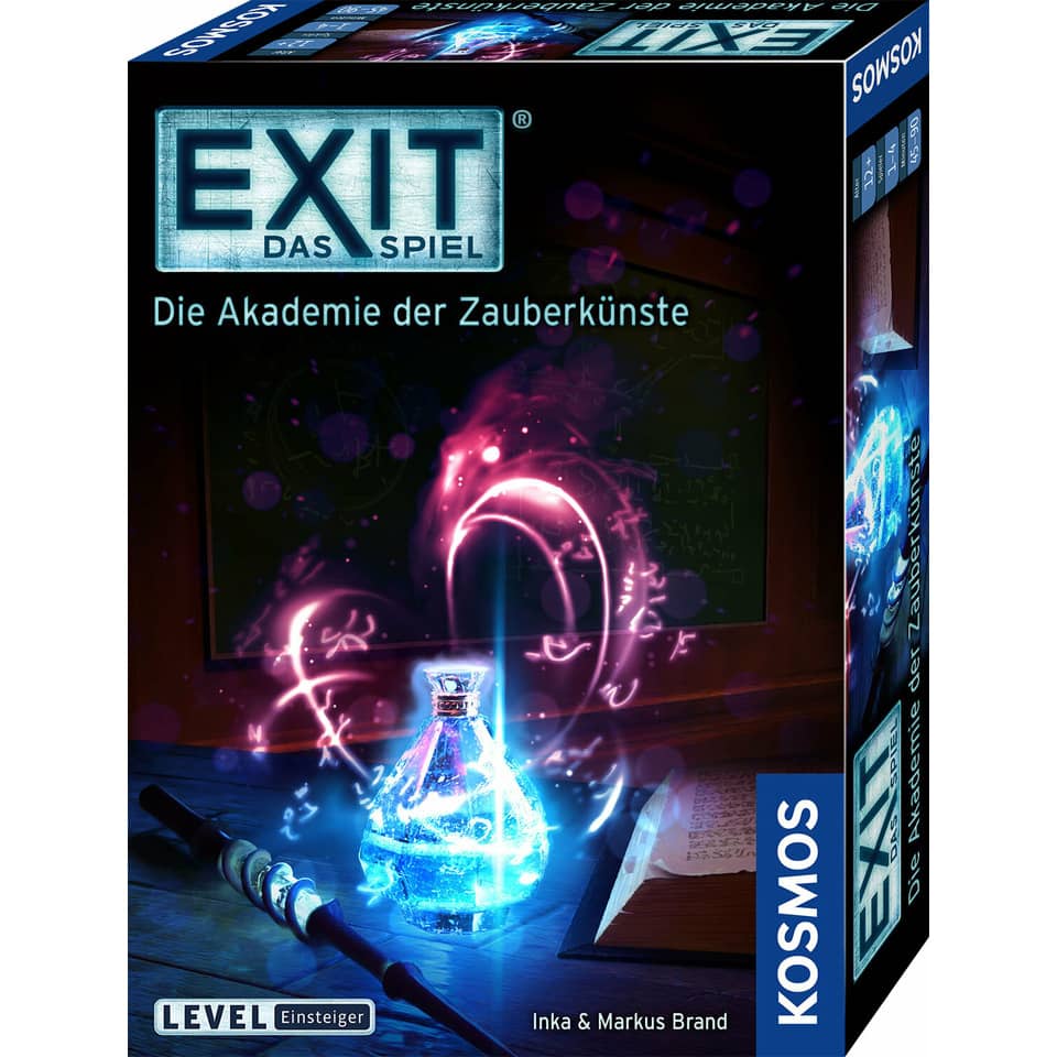 Mitbringspiel Exit - Das Spiel: die Akademie der Zauberkünste KOSMOS 683689 KOSMOS 683689 Akademie der Zauberkünste
