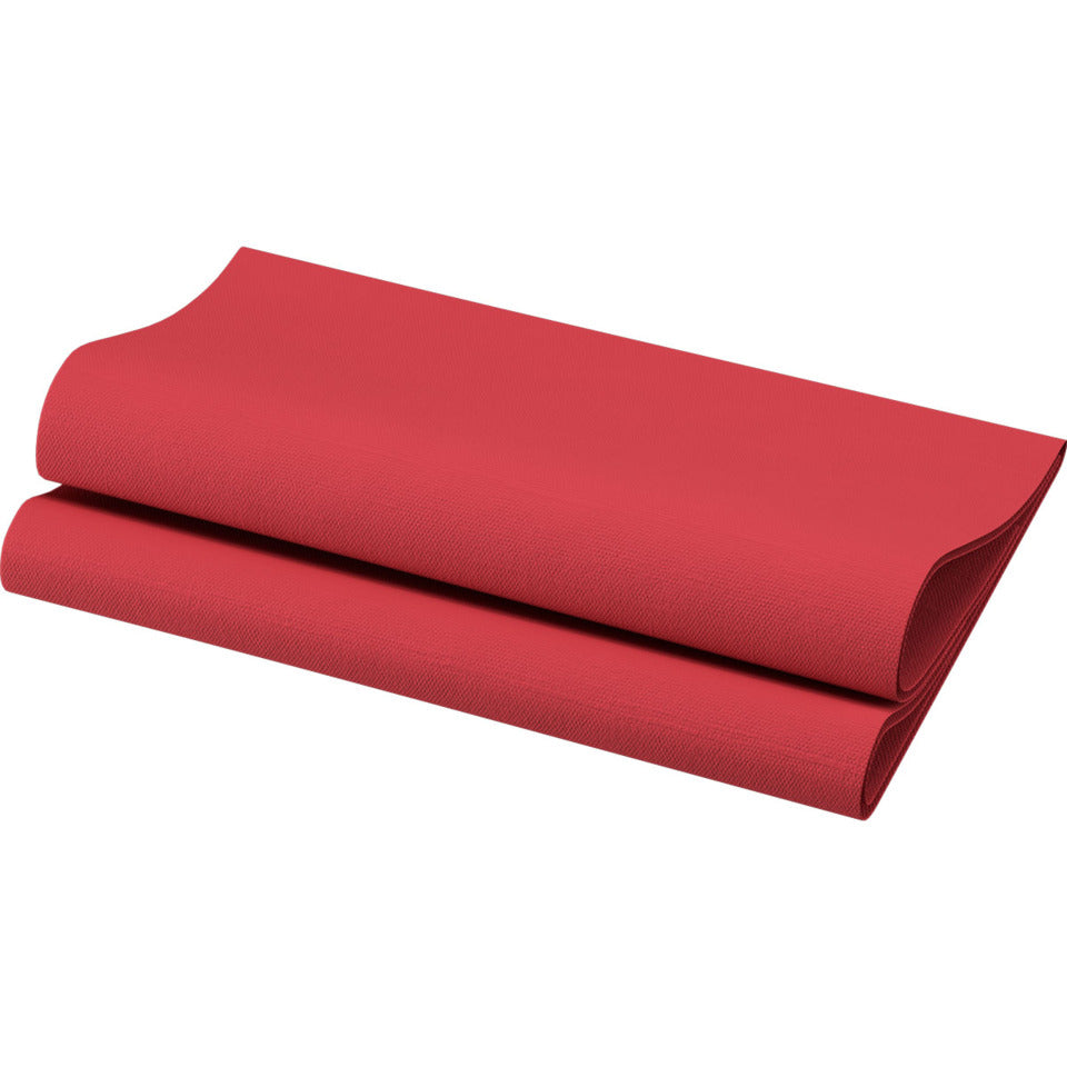Serviette Dunisoft, 40x40cm, 12 Stück, bordeaux DUNI 201532 DUNI 201532 40x40cm