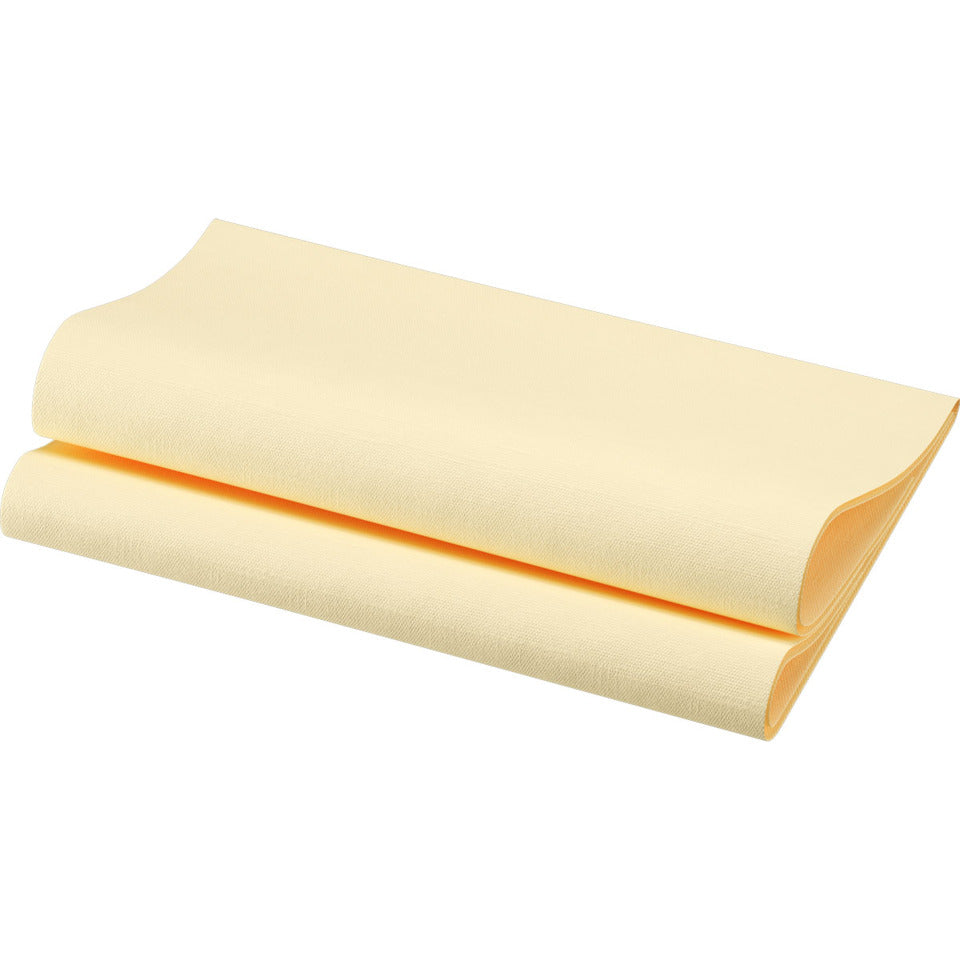 Serviette Dunisoft, 40x40cm, 12 Stück, cream DUNI 201533 DUNI 201533 40x40cm