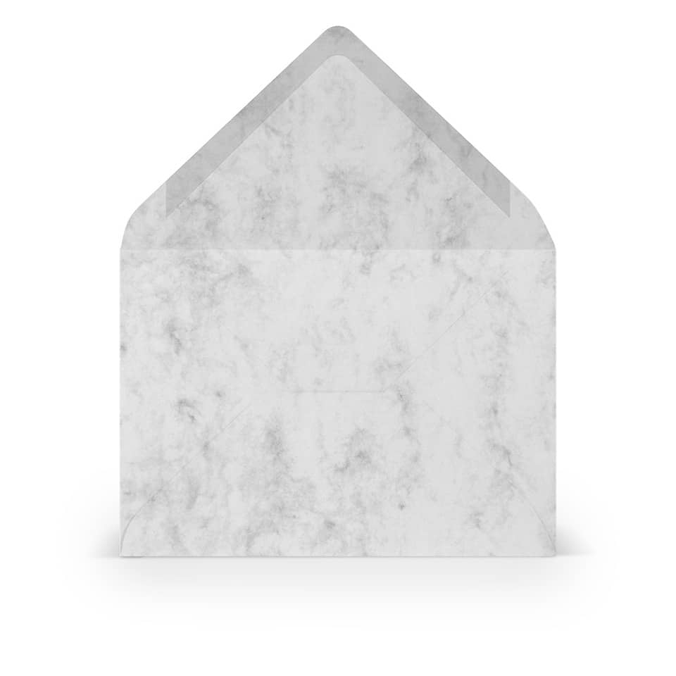 Briefumschlag Coloretti, C6, 80g/m², nassklebend, 5 Stück, grau marmora RÖSSLER 220705514 COLORETTI 220705514