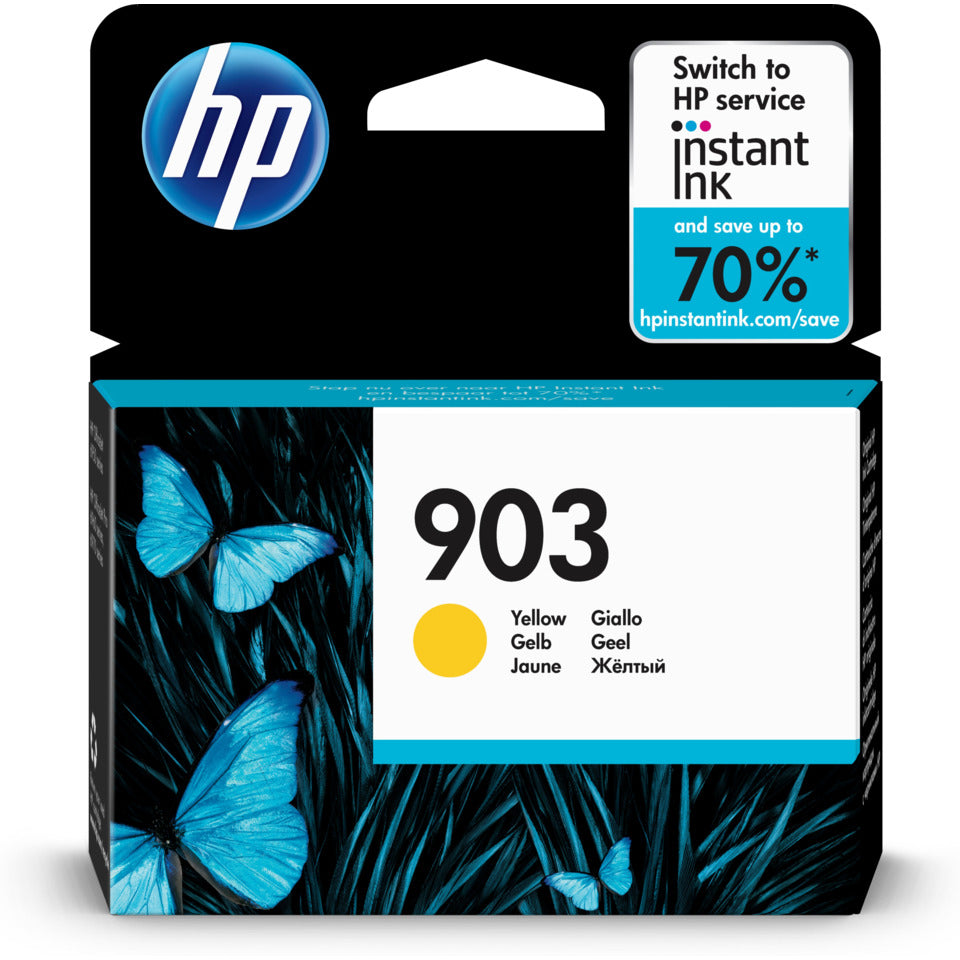 Inkjetpatrone Nr.903, 315 Seiten, yellow HP T6L95AE