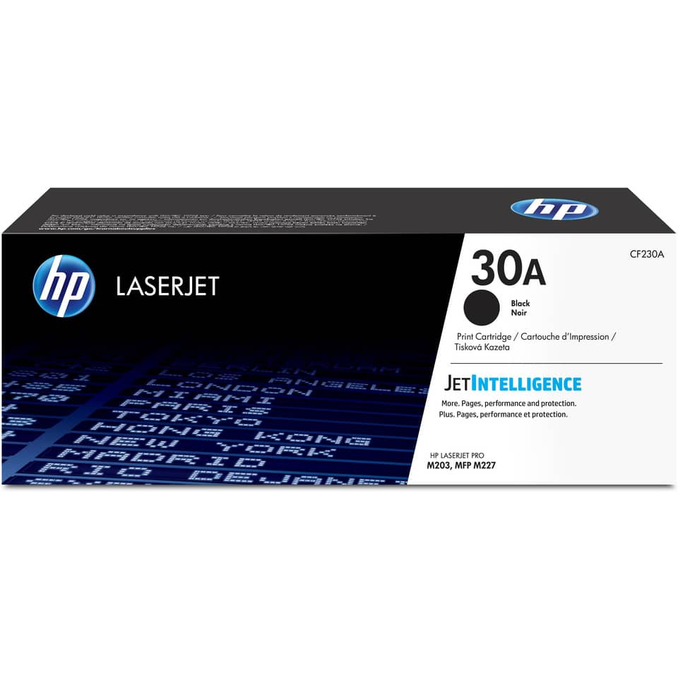 Lasertoner Nr. 30A, 1.600 Seiten, schwarz HP CF230A